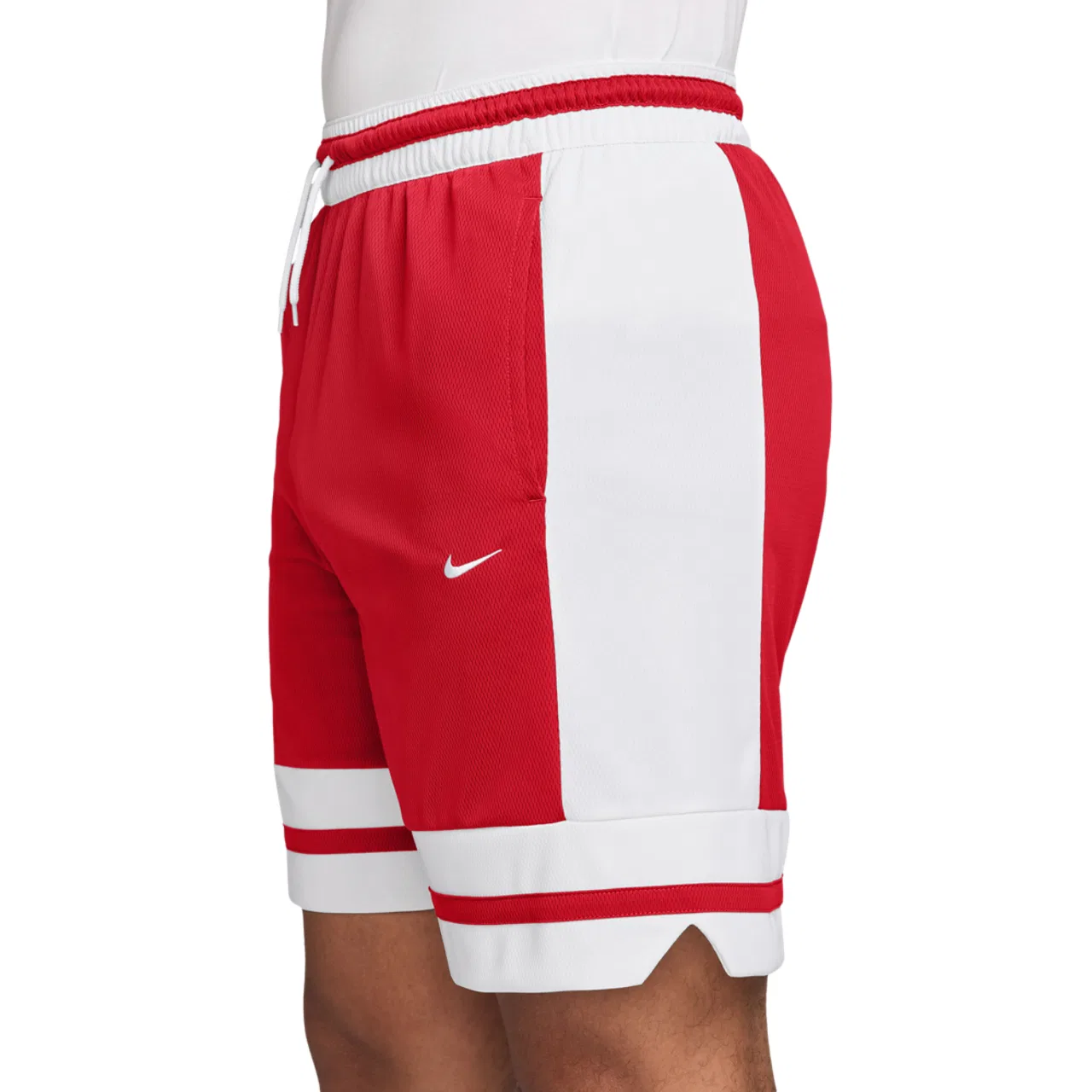 Мужские шорты с длинным рукавом Dri-FIT Game Classic 8" Nike, University Red/White — фото 3