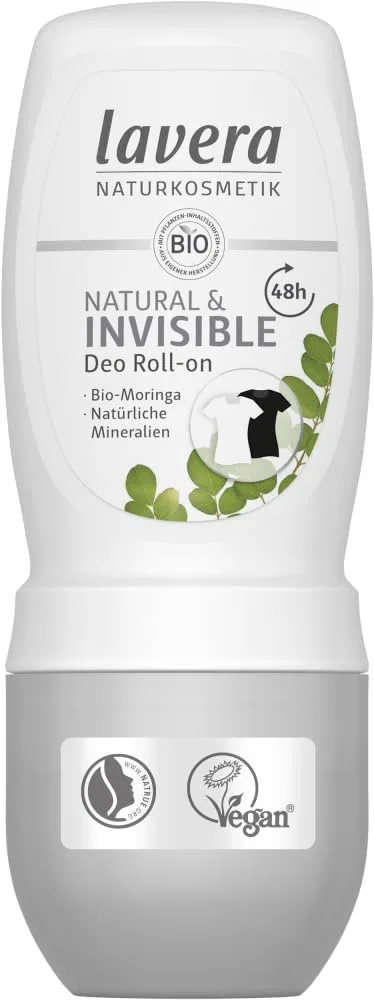 Роликовый дезодорант Natural & Invisible, lavera, 600 мл