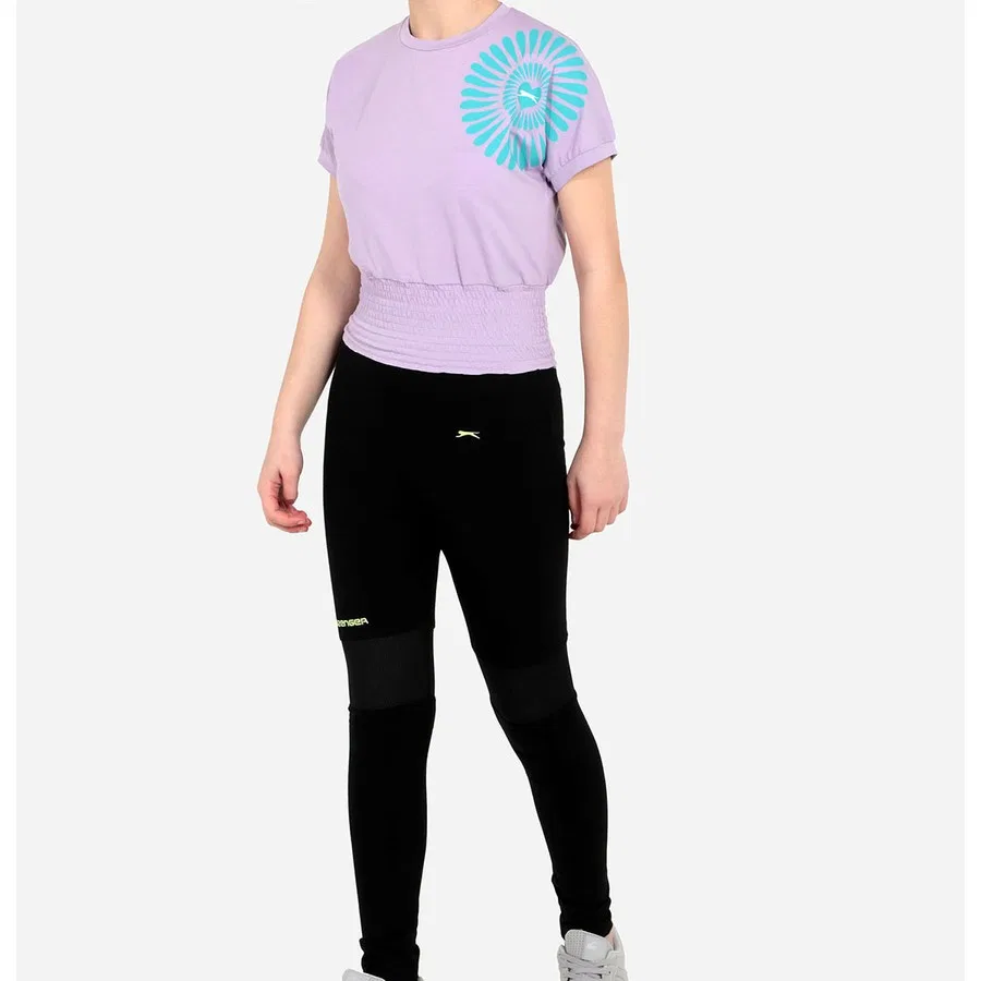 Футболка с длинным рукавом Slazenger Porcia, Экрю — фото 2