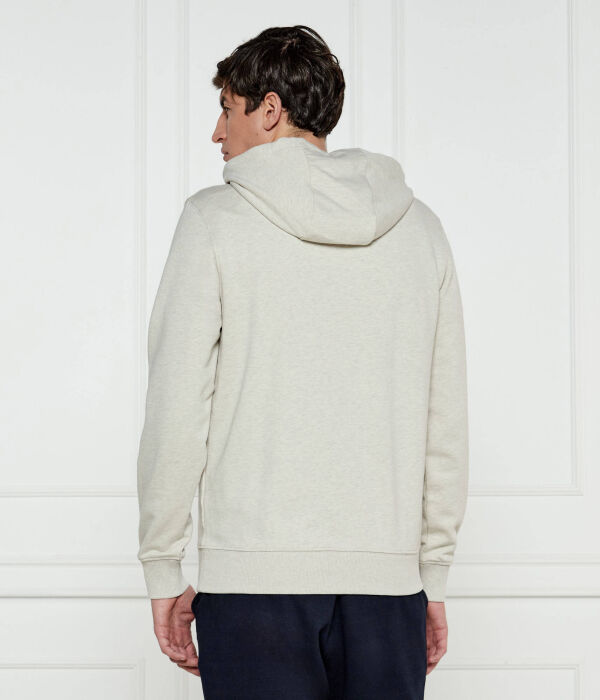 Толстовка мужская Tommy Hilfiger хлопковая базовая, бежевый — фото 3