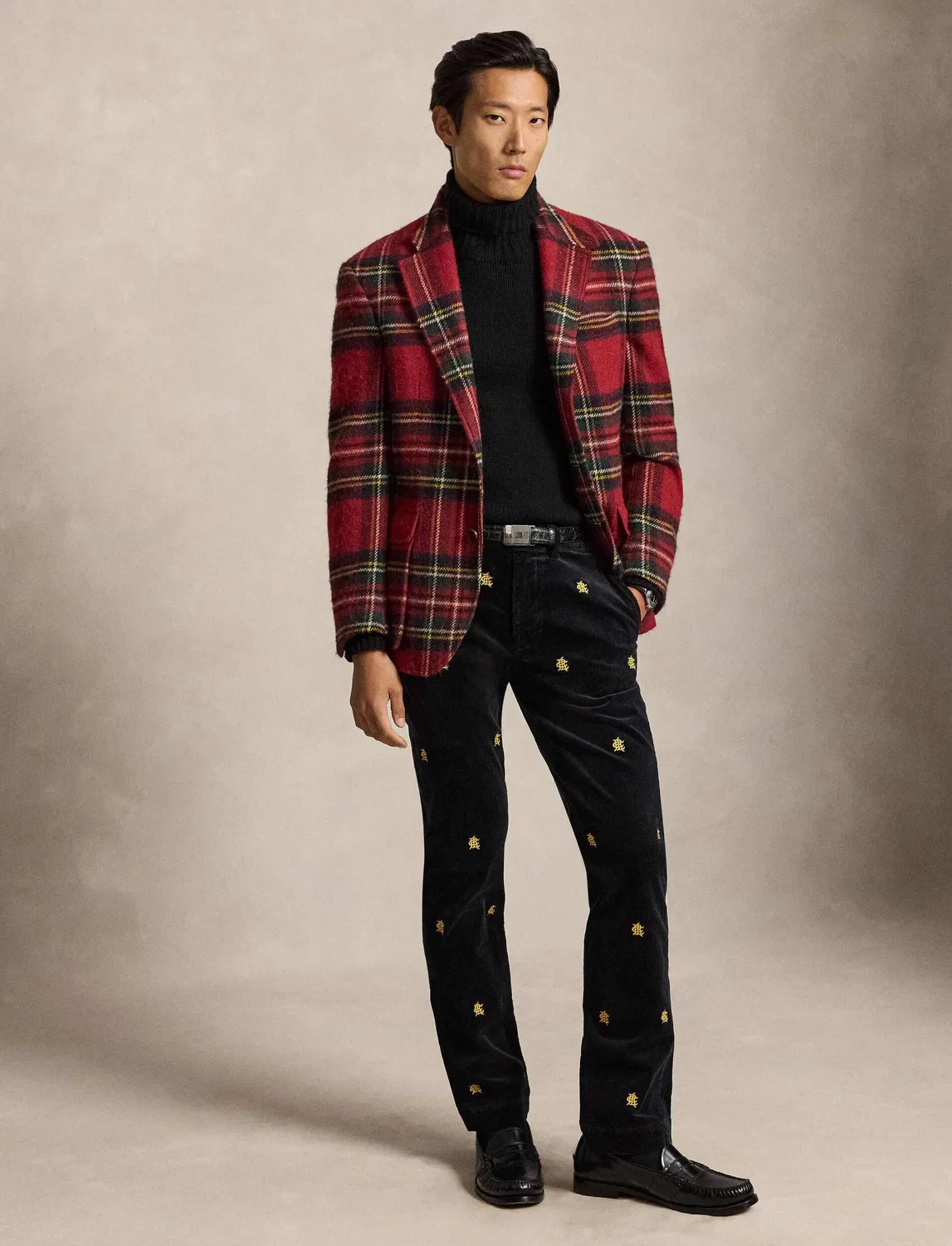 Чиносы Bedfort Polo Ralph Lauren, черный — фото 2