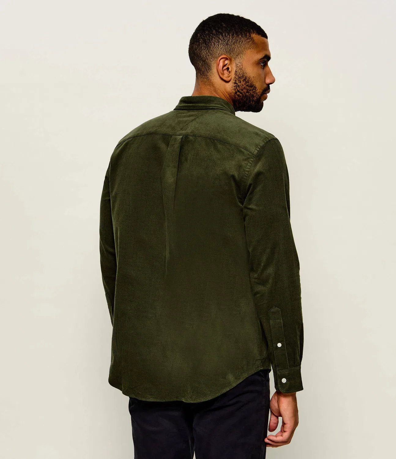 Рубашка с длинным рукавом Tommy Hilfiger, Verde Oliva — фото 3