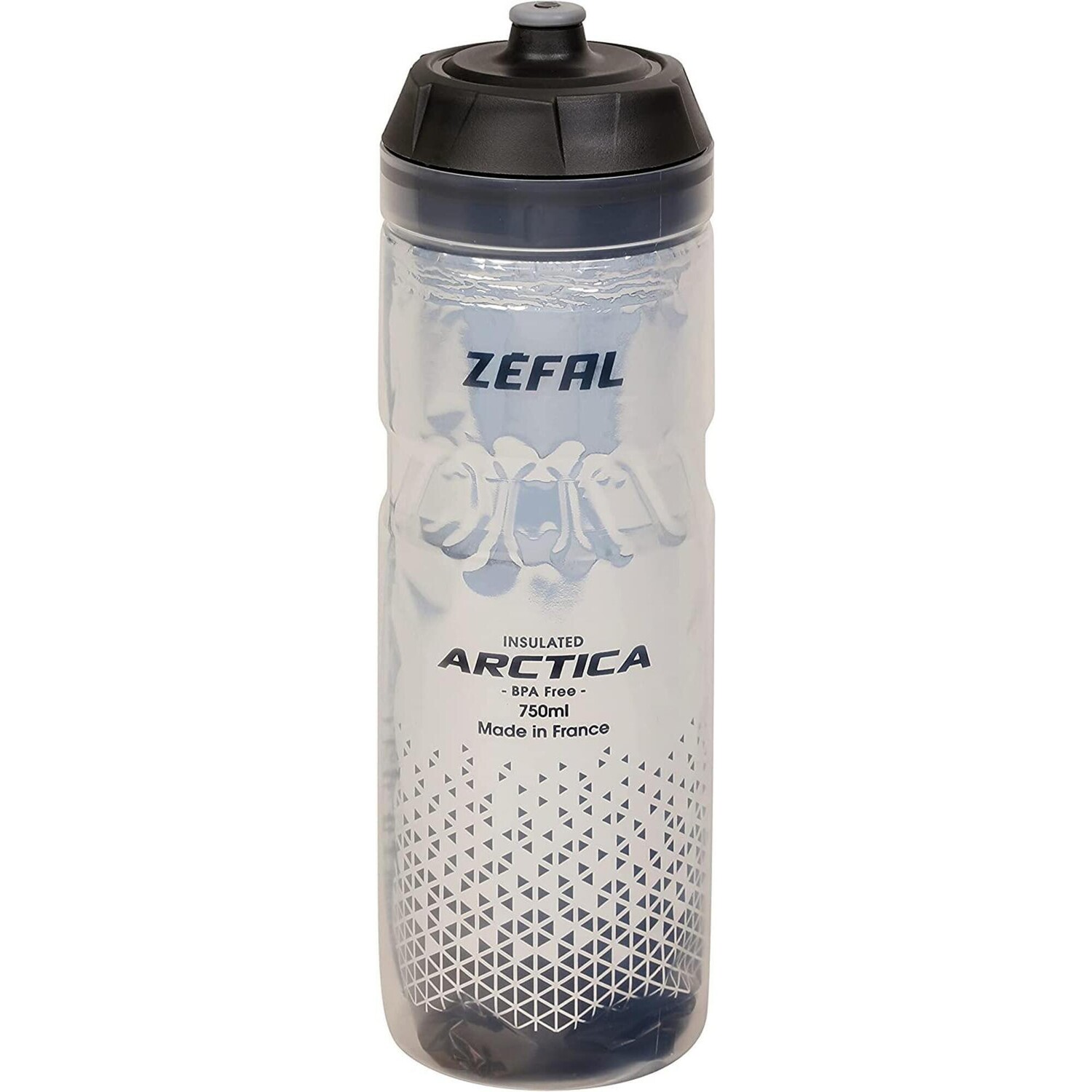 

Бутылка Zefal Arctica изотермическая для велосипеда 750 мл, черно - серебристый