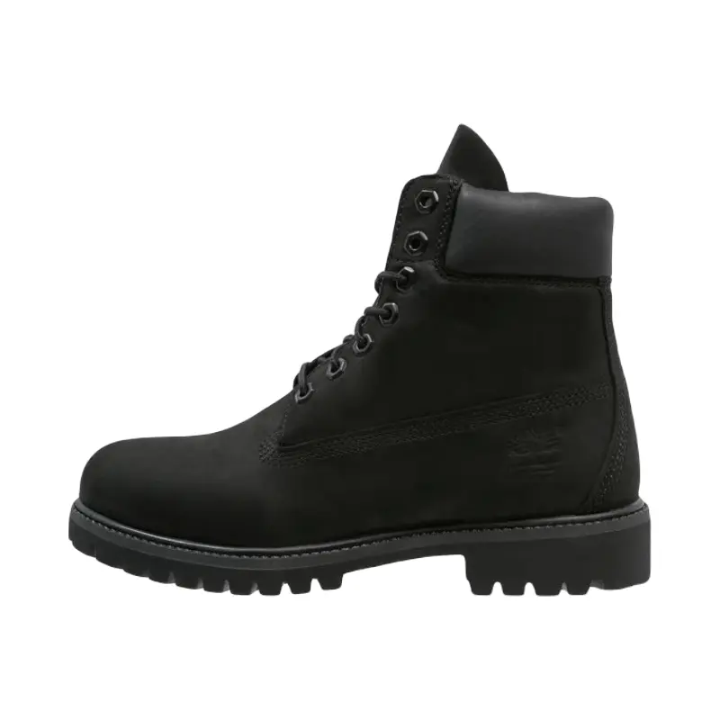 Ботинки мужские Timberland 6 Premium высокие со шнуровкой, черный — фото 2