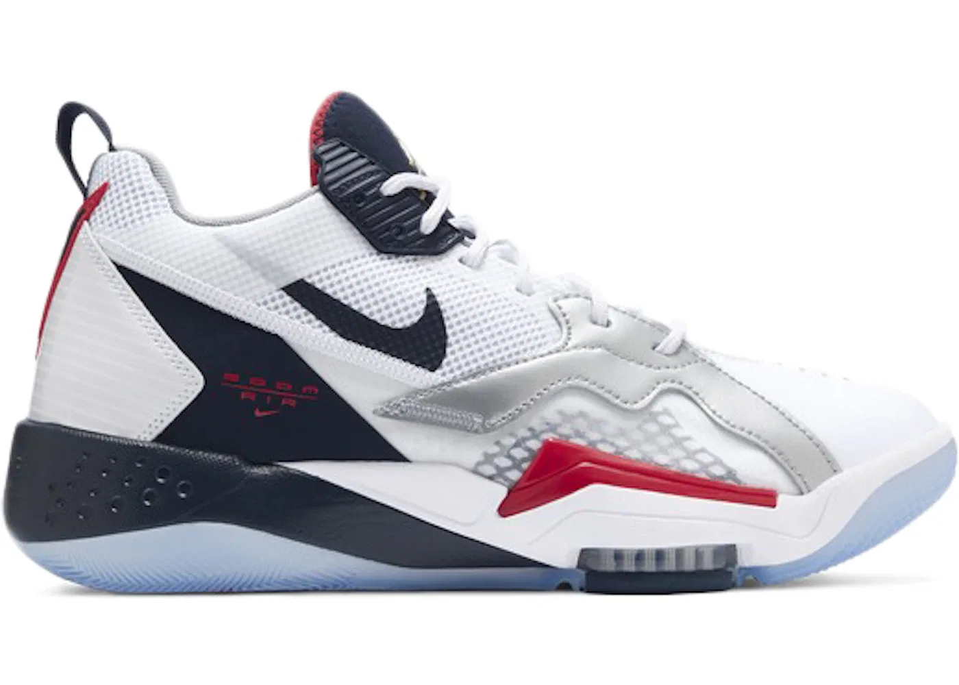 Детские кроссовки Lifestyle Jordan Zoom 92 Jordan, White/Grey/Blue