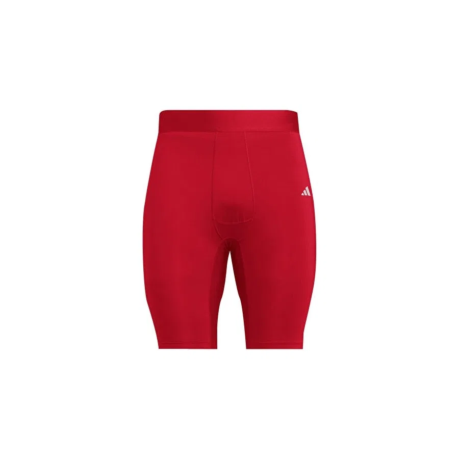 Спортивные тайтсы с компрессией Techfit Shrt Tight M adidas, Красный — фото 3