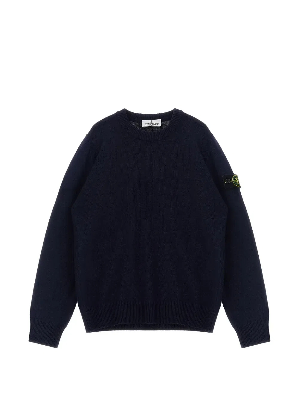 Свитер с эмблемой компаса Stone Island Junior, синий