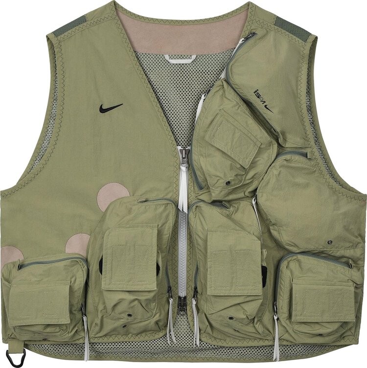 

Жилет Nike iSPA Utility Vest 'Medium Khaki', зеленый