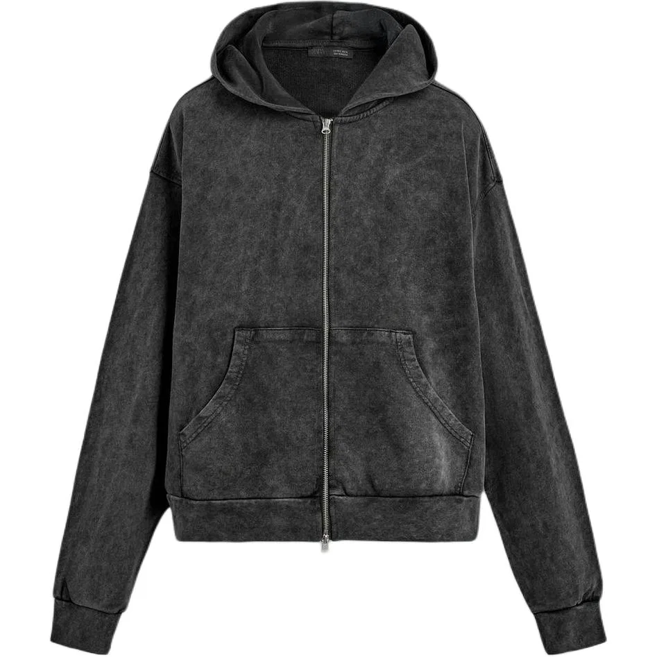 Мужская толстовка с капюшоном Deep Anthracite ZARA, Цвет Deep Anthracite