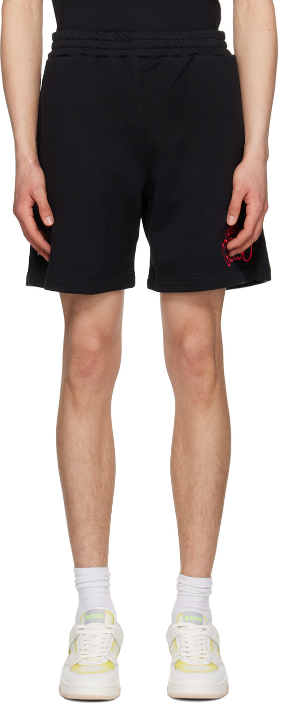 

Черные шорты Burro Studio Edition MSGM