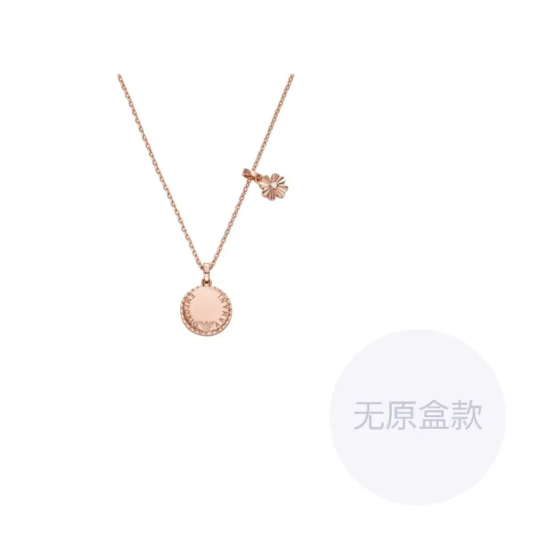 

EMPORIO ARMANI Латунное ожерелье для женщин Rose Gold