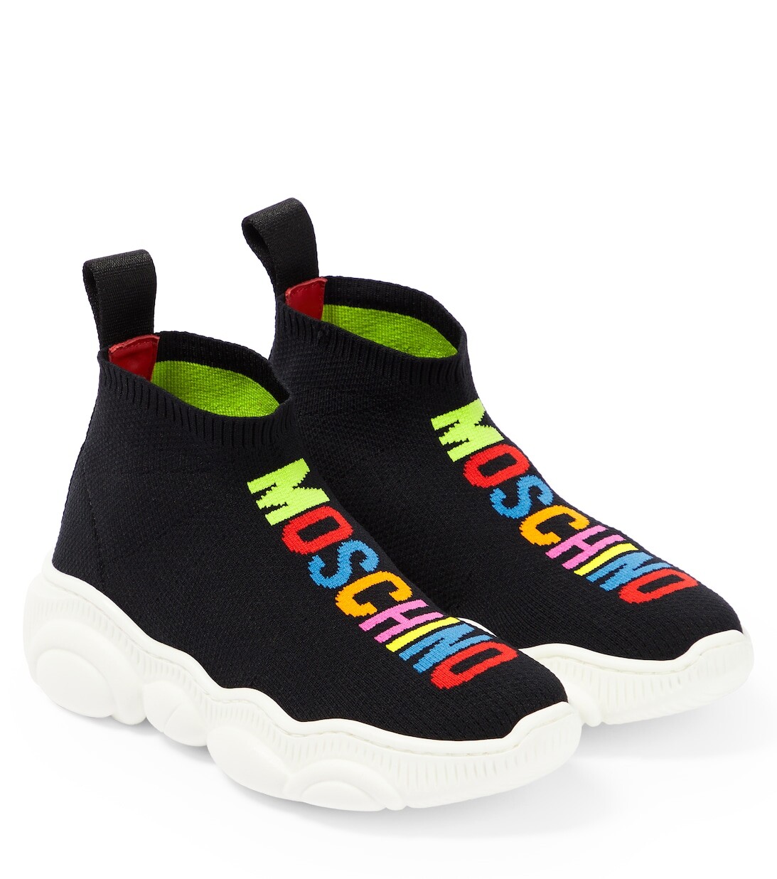 

Кроссовки с логотипом Moschino, черный