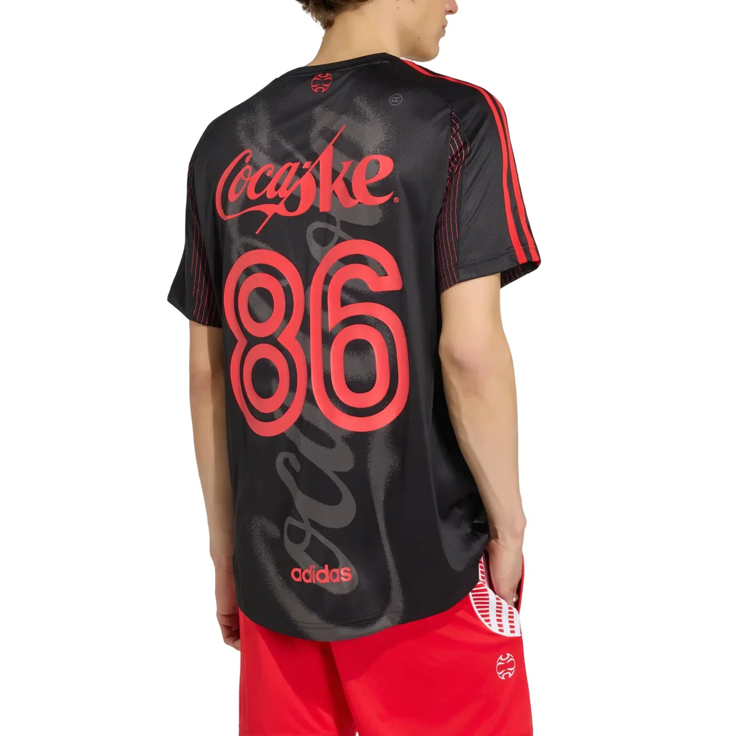 Мужская футболка Adidas x Coca-Cola Teamgeist 26 Jersey, черный — фото 3