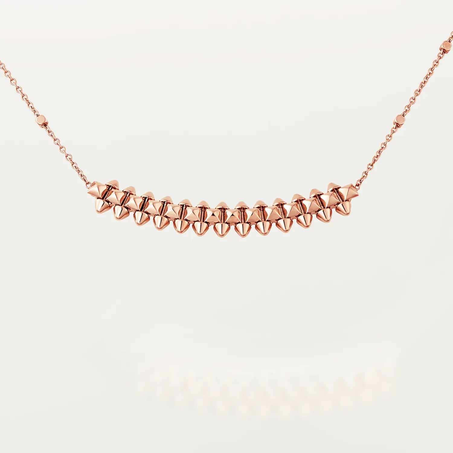 Колье Cartier Clash de Cartier Small, розовое золото — фото 3
