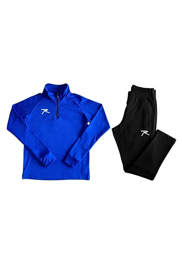 Детский спортивный костюм с полузастежкой-молнией Basics Raru, Saks