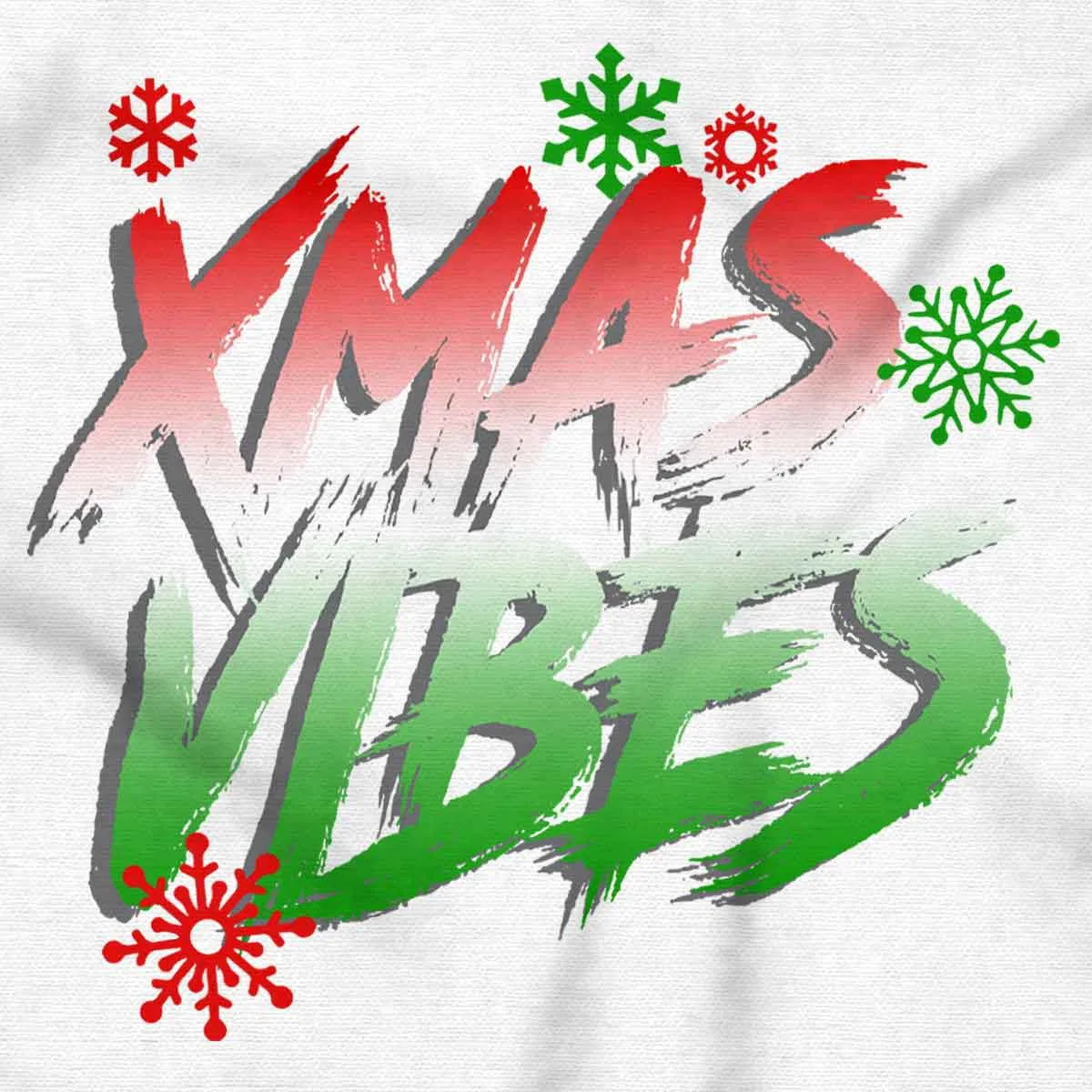 Детский боди-комбинезон с принтом Christmas Snowflakes Xmas Vibes Brisco Brands, White — фото 2