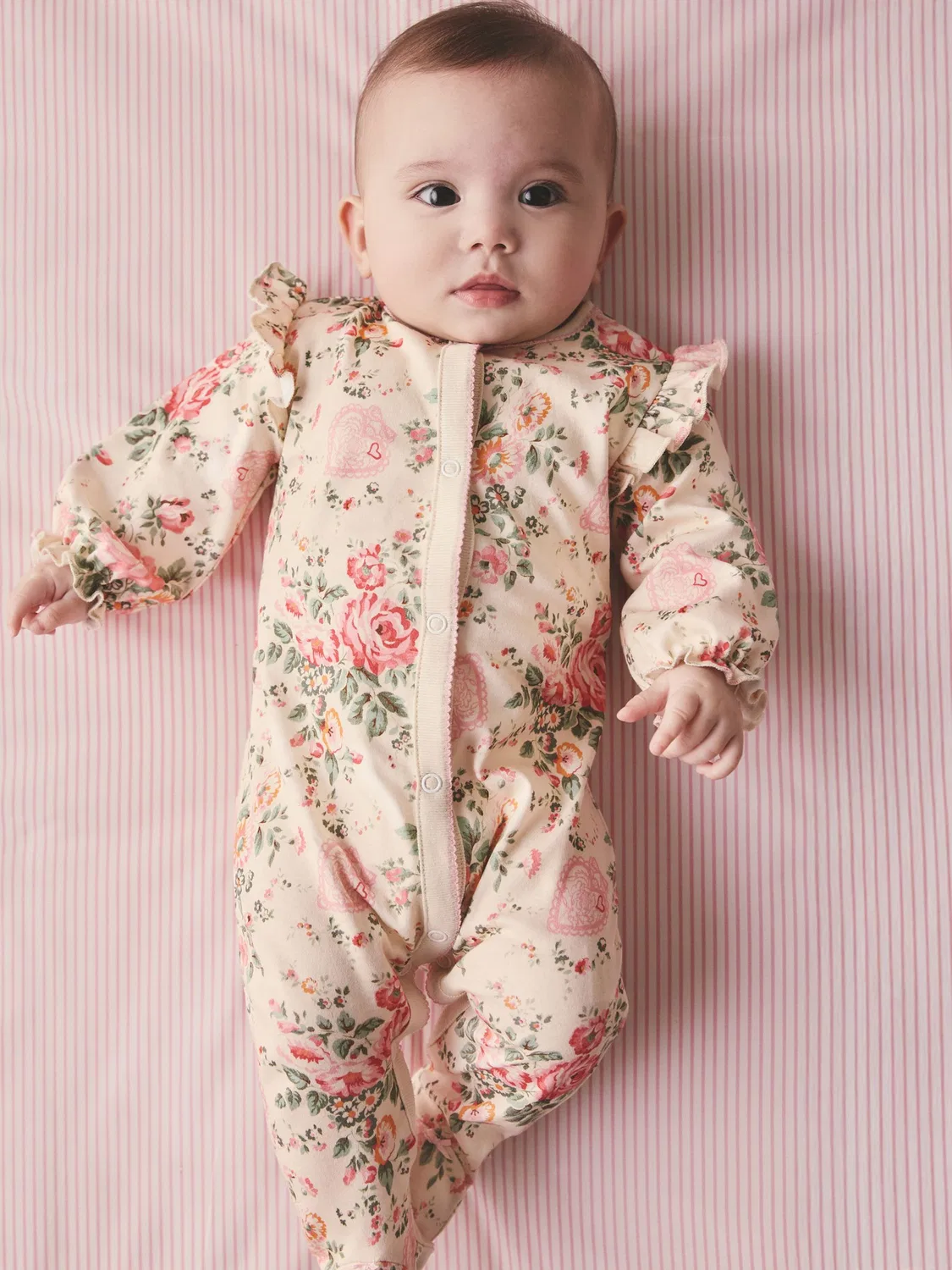Боди для новорожденных, Cath Kidston Next, розовый/кремовый — фото 2