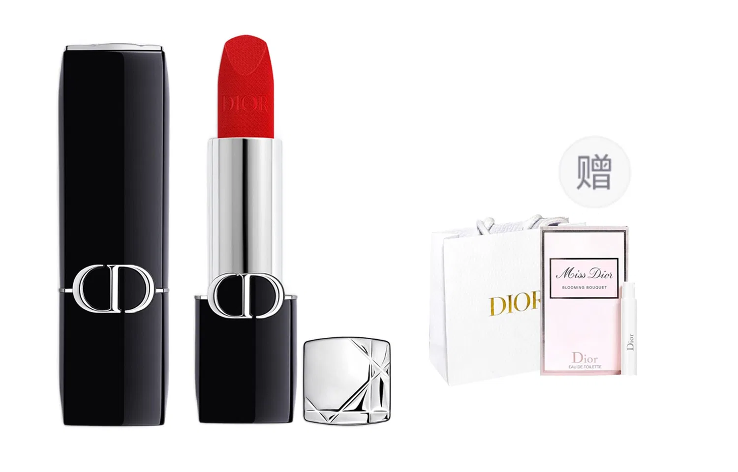 Женская помада Satin 999 Legend True Red DIOR, Red