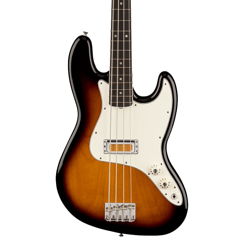 

Fender Gold Foil Jazz Bass - Накладка на гриф из черного дерева, 2 цвета Sunburst