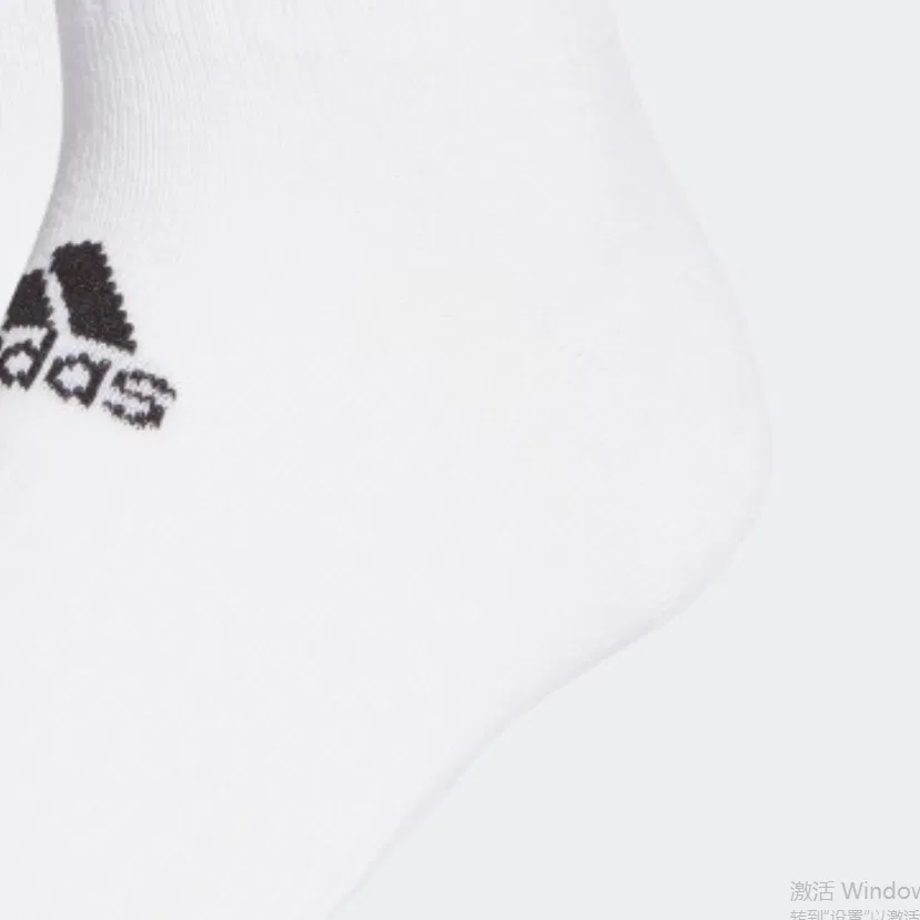 Детские носки с длинным голенищем, комплект из 3 пар, Adidas, White/Black/White — фото 4