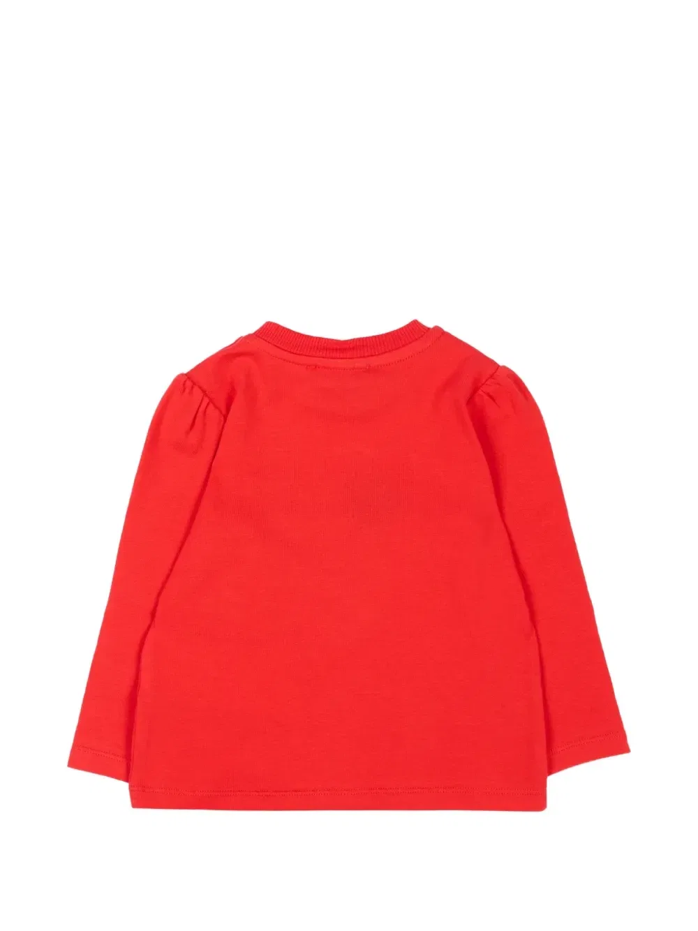 Футболка с логотипом Медвежонка Тедди Moschino Kids, красный — фото 2