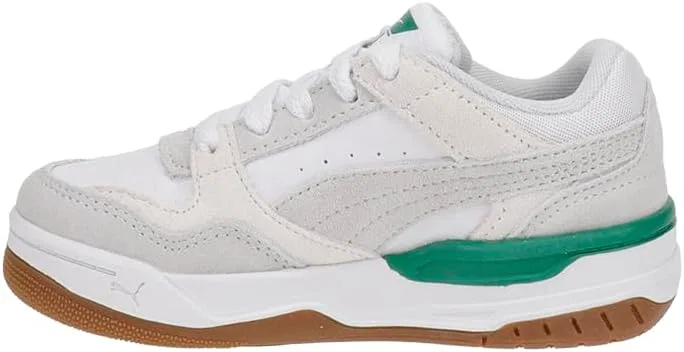 Детские кроссовки для мальчиков с замшевым верхом Rebound Retro PUMA, White — фото 3
