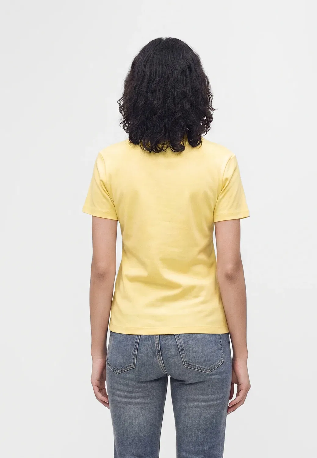 Облегающая футболка Cody - базовая футболка Tommy Hilfiger, Light Yellow — фото 3