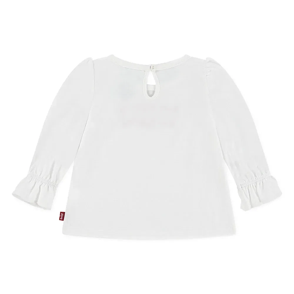 Футболка с длинным рукавом Batwing Fashion Knit Levi's, белый — фото 2