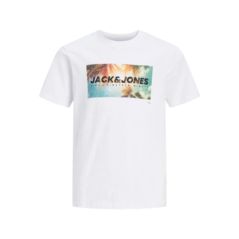 Футболка с коротким рукавом Ndiana Jack & Jones, белый — фото 3