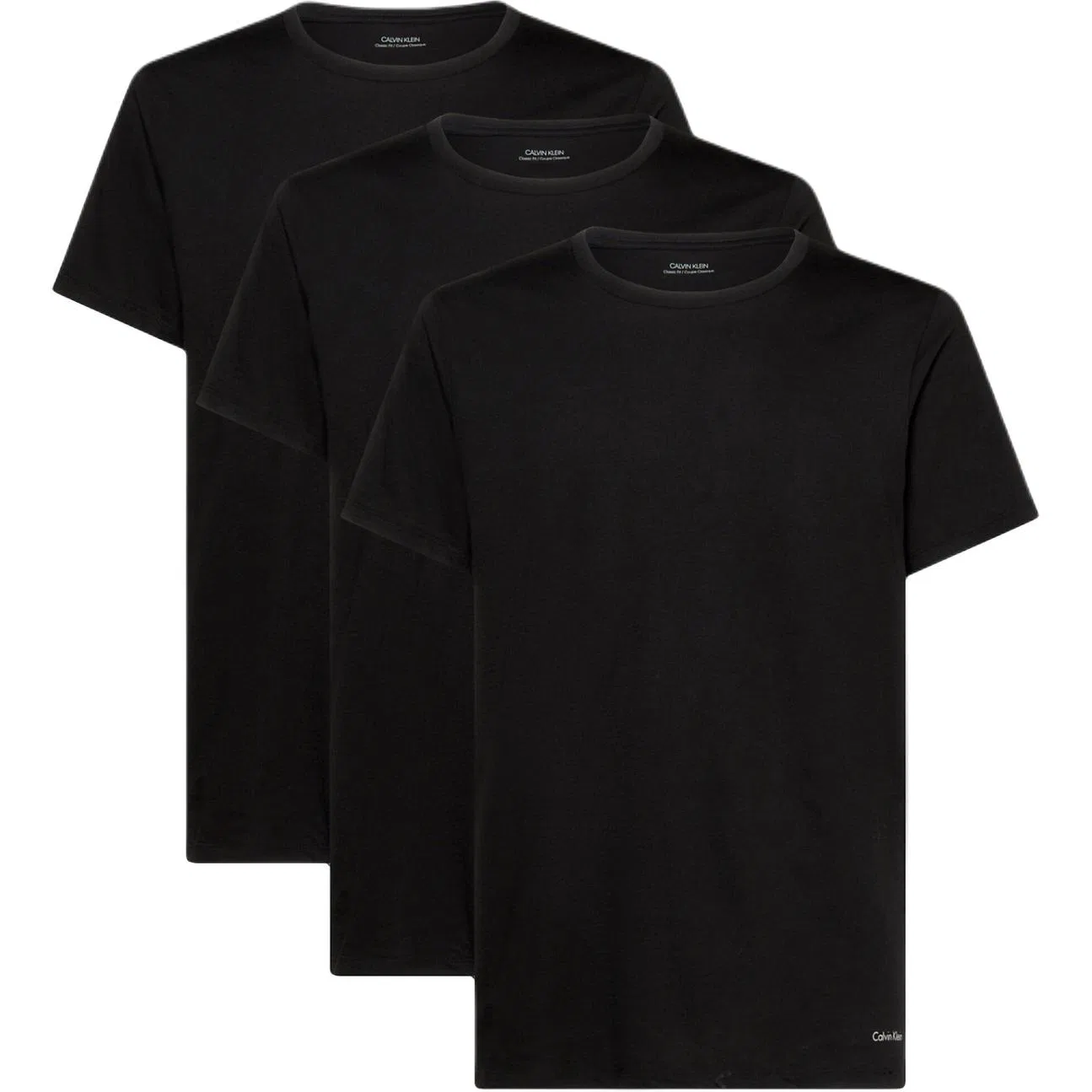 Мужской комплект футболок с коротким рукавом 3 Pack Calvin Klein