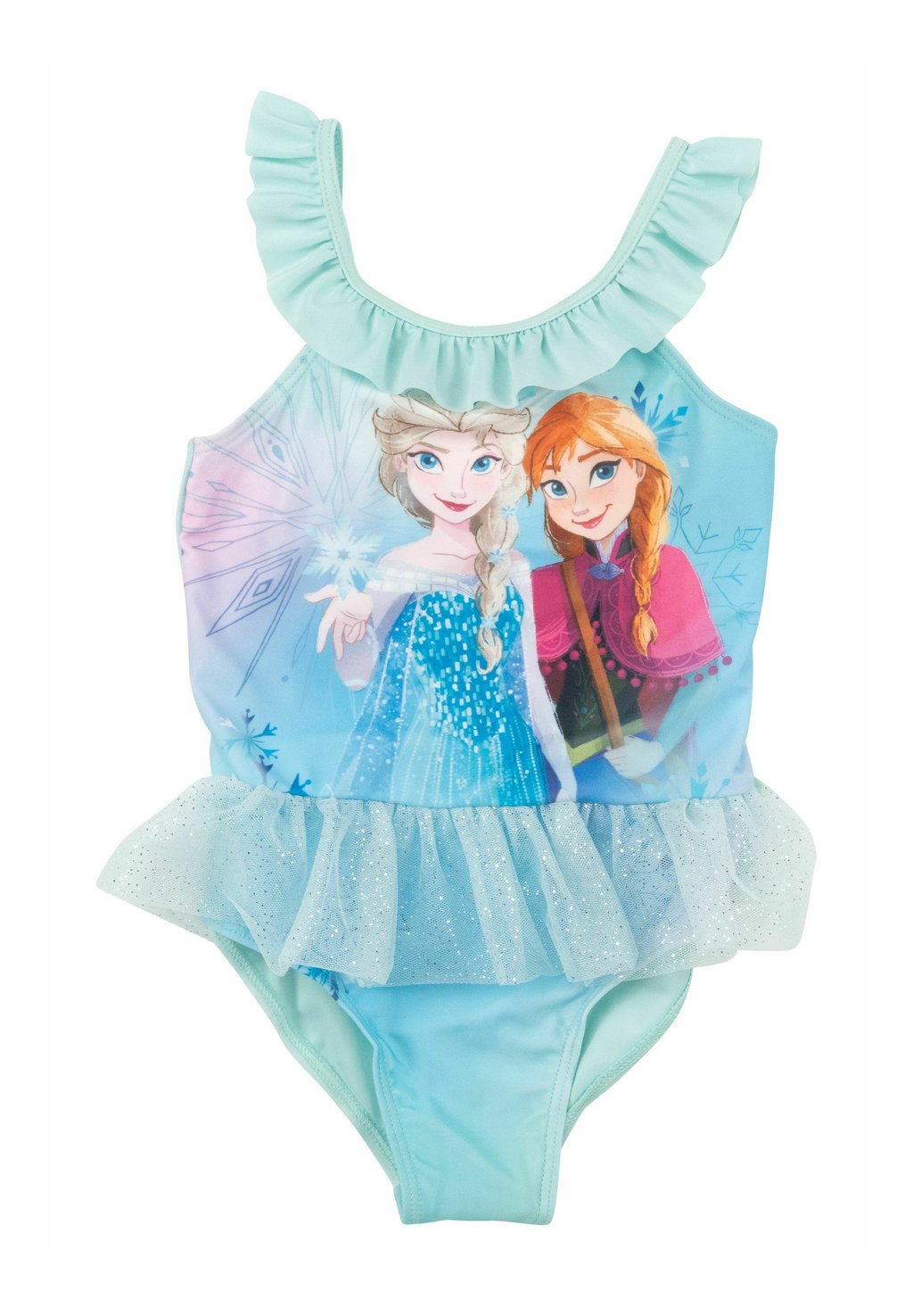 

Купальный костюм DIE EISKÖNIGIN MIT RÜSCHEN ELSA ANNA FROZEN Disney FROZEN, синий