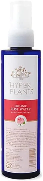 Термальная вода с розой Hyper Plants Organic Floral Water Rose 150ml, набор 3 шт