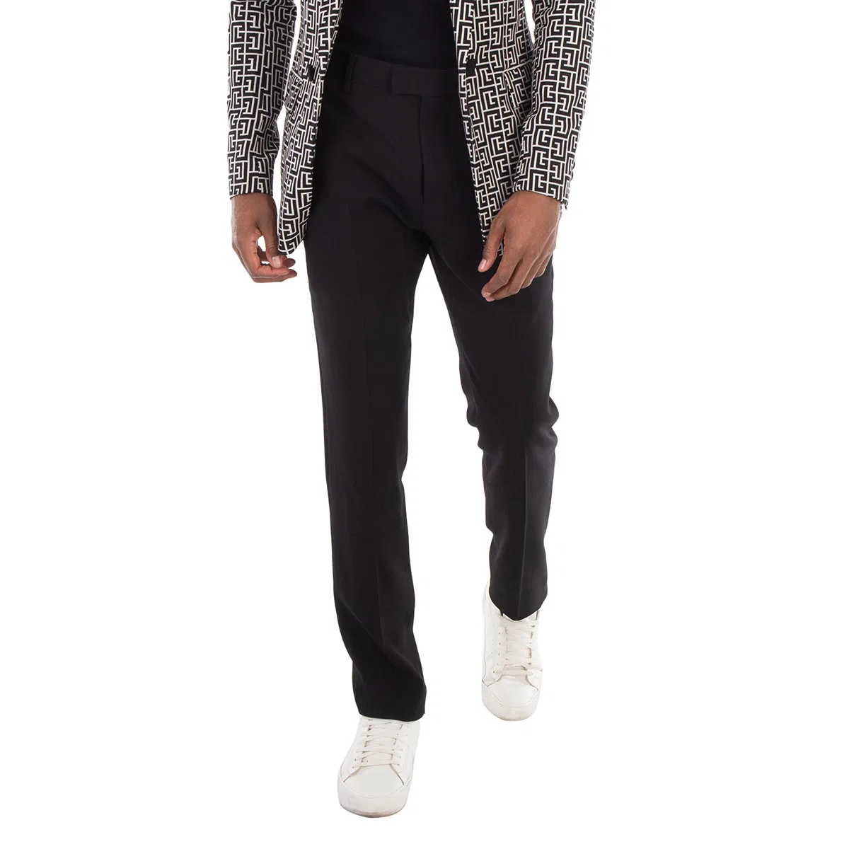 Брюки зауженные Cigarette Tapered Ami Paris, Black