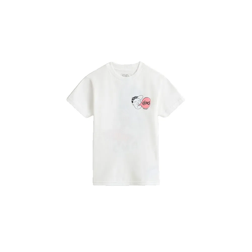 Детская футболка с принтом Gum Sole Tee Vans, White — фото 3