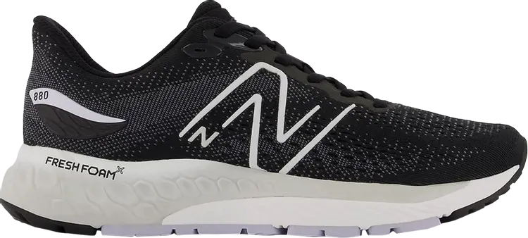 

Кроссовки New Balance Wmns Fresh Foam X 880v12 2E Wide 'Black Steel', черный, Черный;серый, Кроссовки New Balance Wmns Fresh Foam X 880v12 2E Wide 'Black Steel', черный