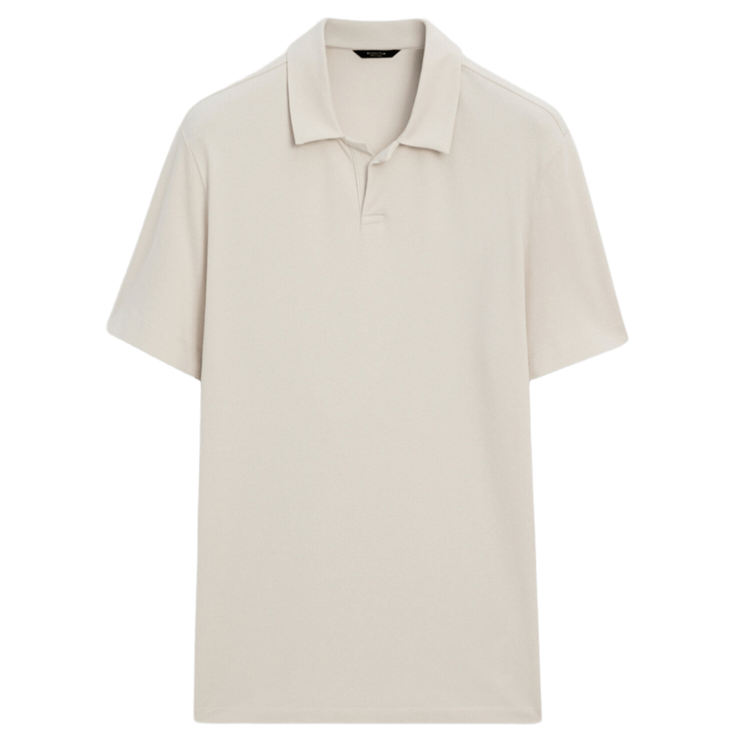 

Футболка-поло Massimo Dutti Short sleeve cotton blend, кремовый, Бежевый, Футболка-поло Massimo Dutti Short sleeve cotton blend, кремовый