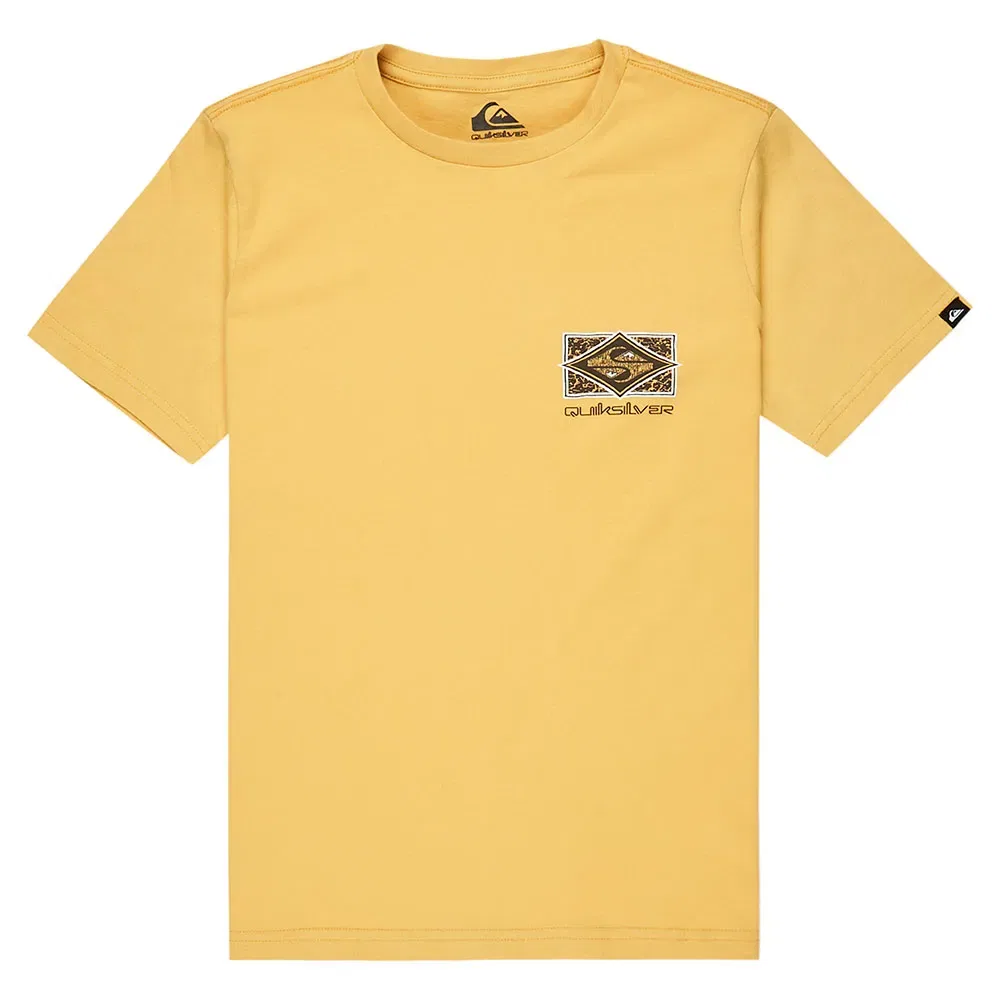 Футболка с коротким рукавом Evo Crisis Quiksilver, желтый