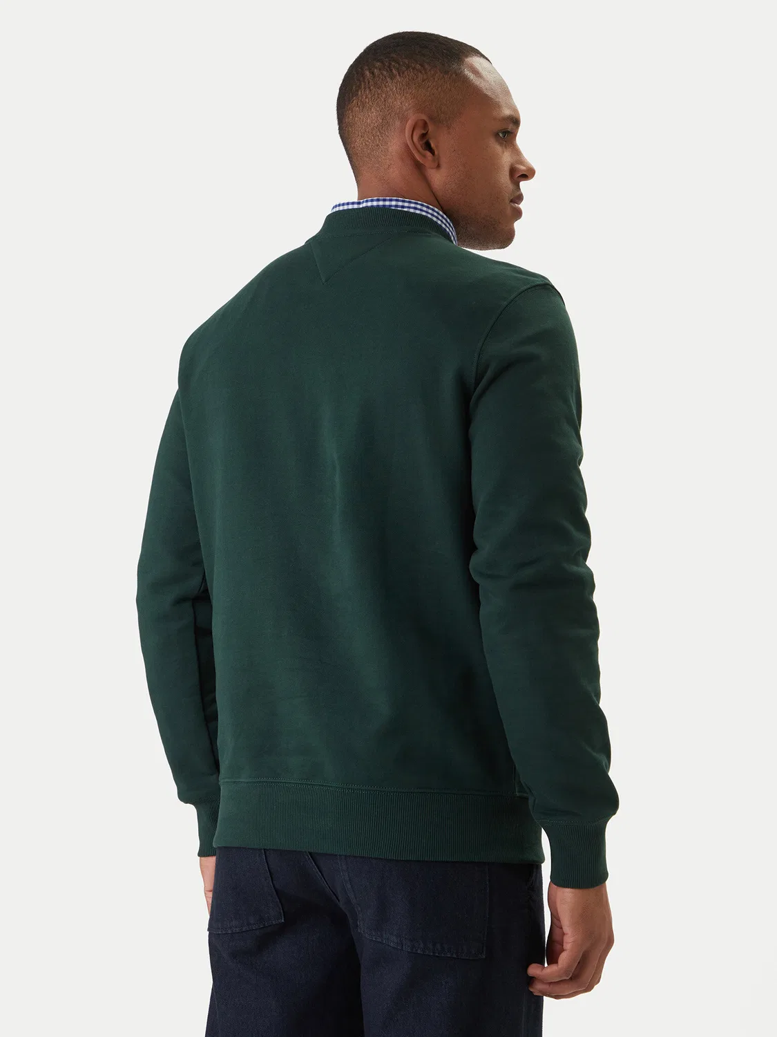 Мужская толстовка стандартного кроя Essential Tommy Hilfiger, зеленый — фото 3