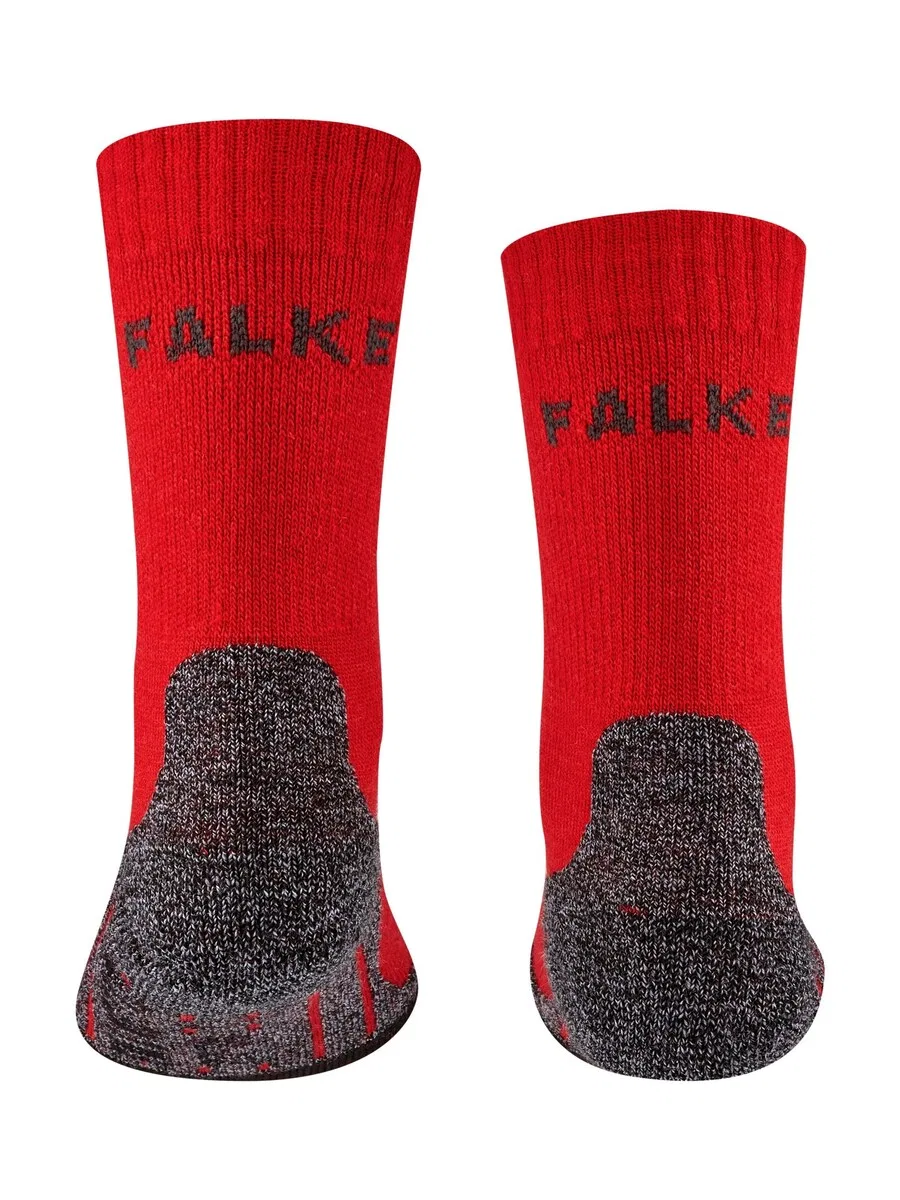 Спортивные носки FALKE 'TK2' огненно-красного цвета — фото 4