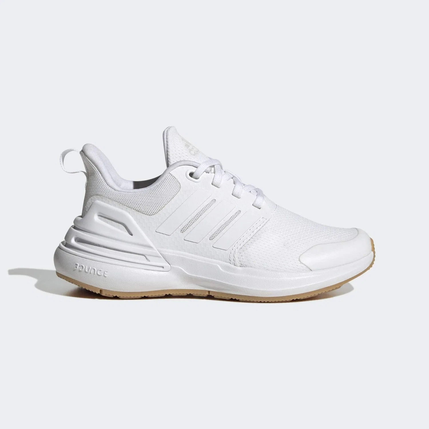Детские кроссовки с шнуровкой RapidaSport Bounce Lace Adidas, Weiss — фото 2