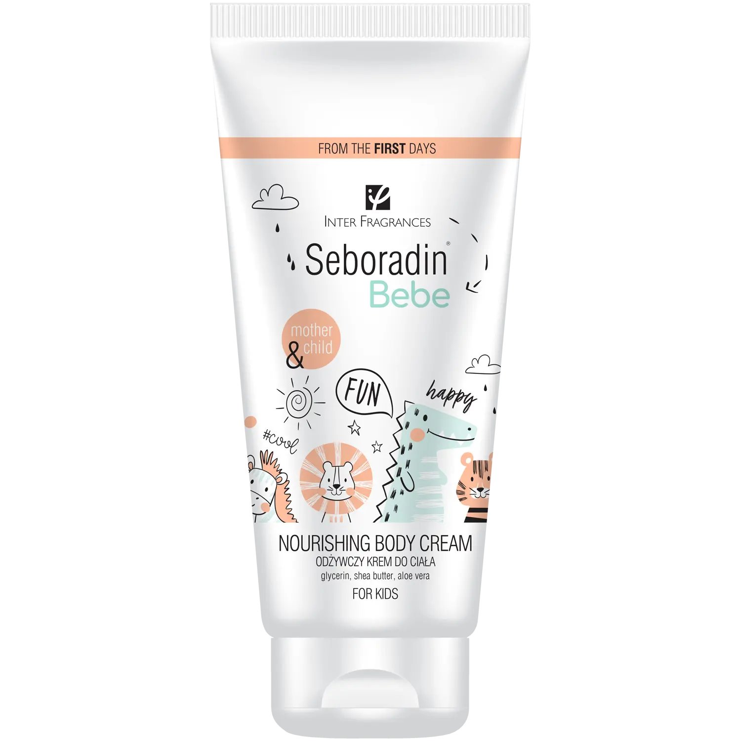 

Seboradin Bebe питательный крем для тела для детей, 200 мл