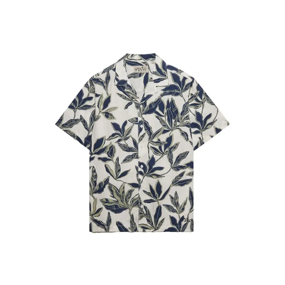 Рубашка с коротким рукавом Cabana Poolside Superdry, белый — фото 3