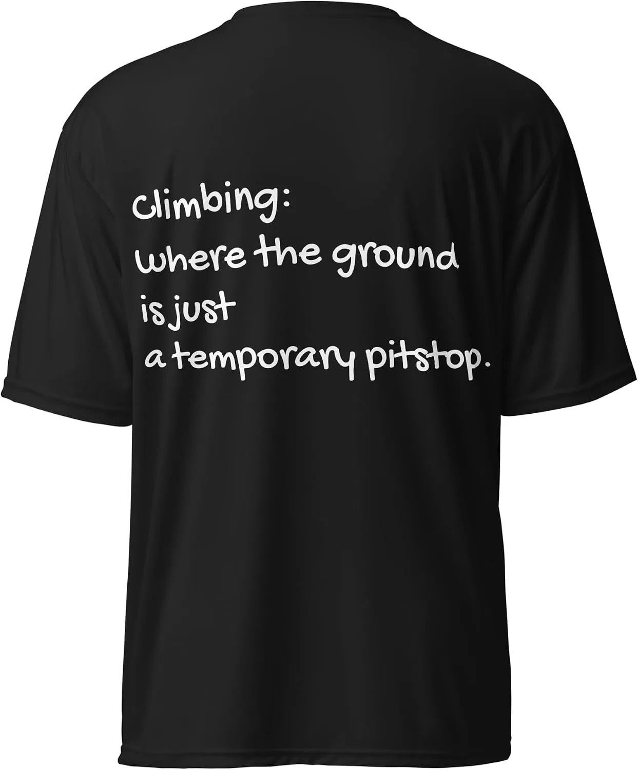 Унисекс футболка для скалолазания Climbing T-shirt, Black