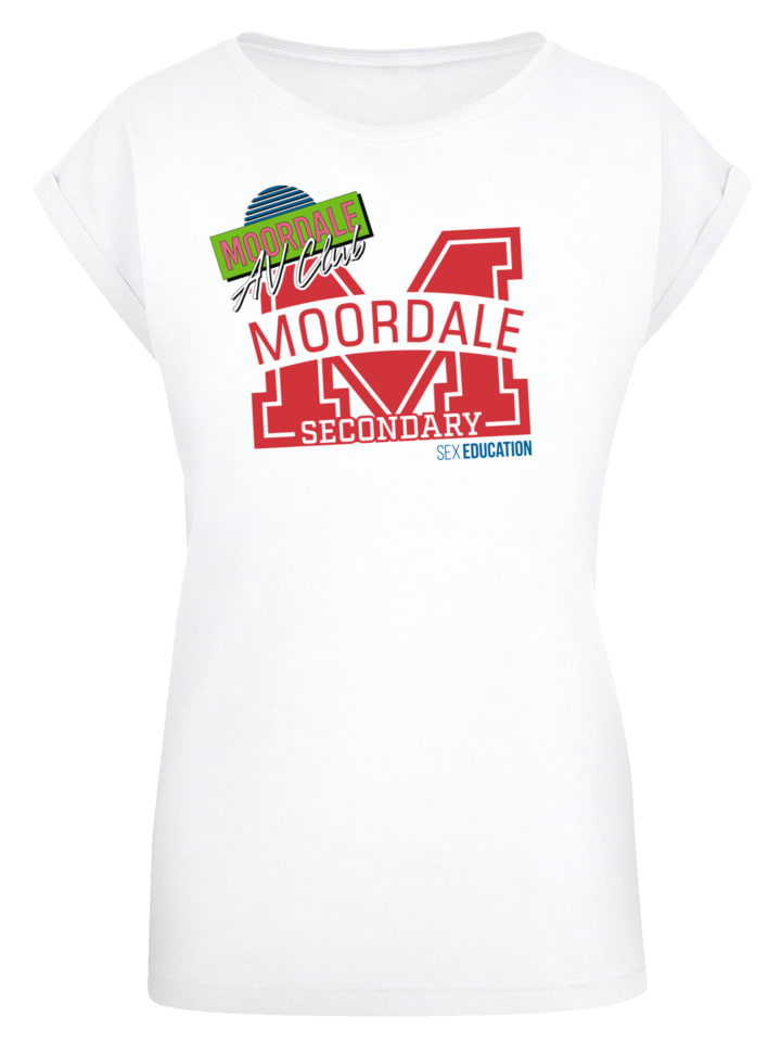 

Футболка с изображением полового воспитания Moordale M Collage белого цвета F4NT4STIC, Белый, Футболка с изображением полового воспитания Moordale M Collage белого цвета F4NT4STIC