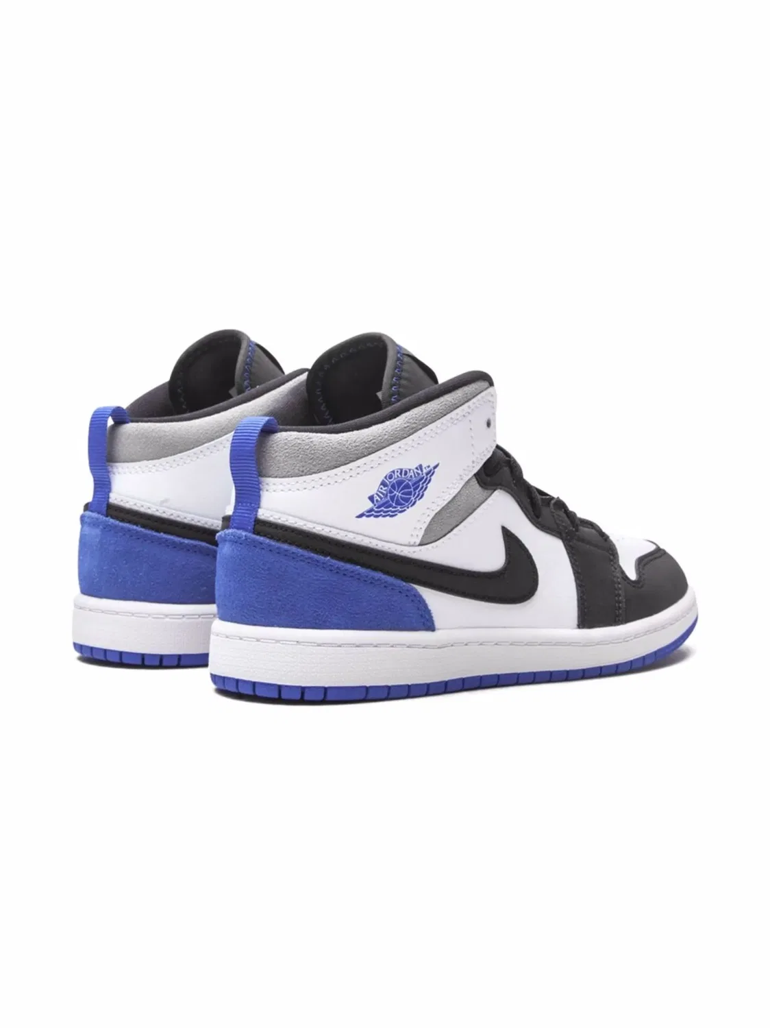 Кроссовки Jordan 1 Mid SE "Royal Black Toe" — фото 4