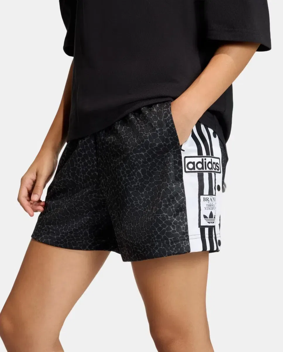 Женские шорты с принтом Adibreak adidas, Negro — фото 3
