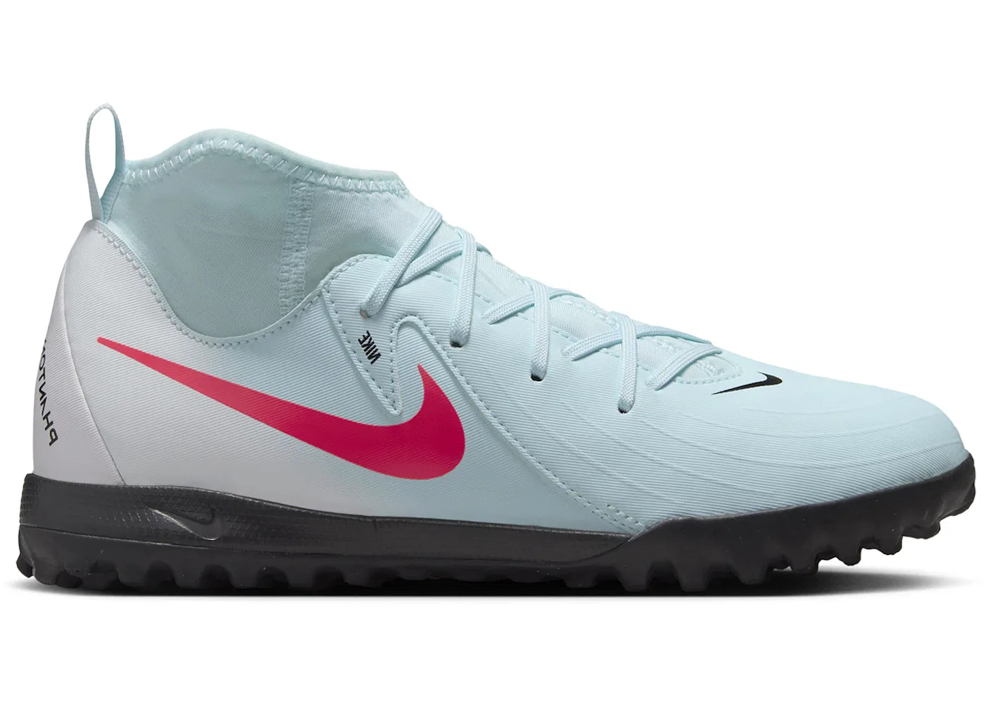 Детские бутсы Nike Phantom Luna 2 Academy TF, Mint/Off Noir/Atomic Red