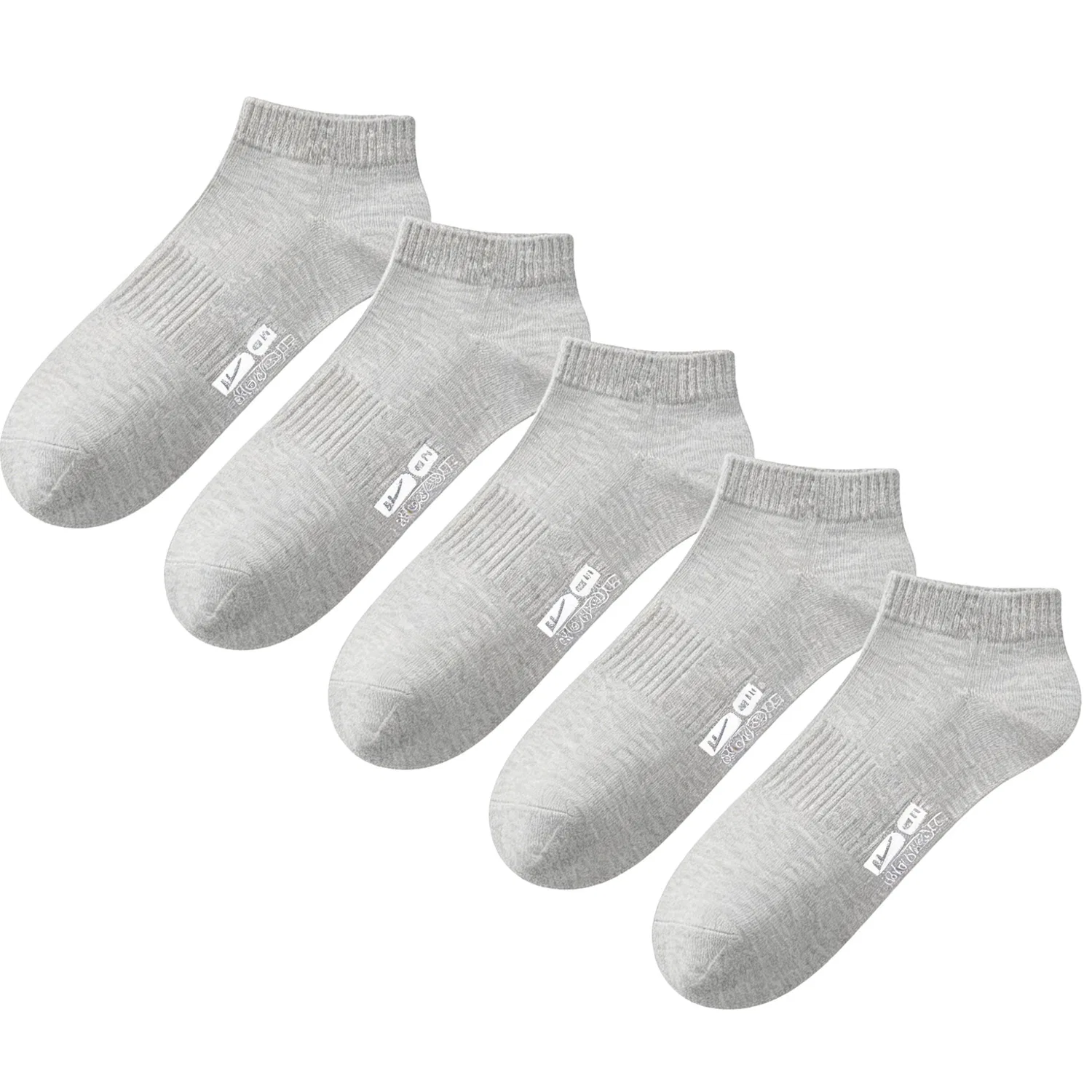 Детские носки-невидимки 5 пар Light Gray WARRIOR
