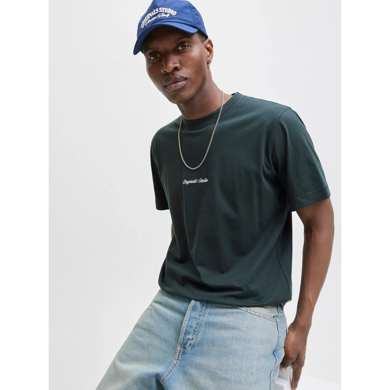 Детская футболка с круглым вырезом Jack & Jones, Forest River — фото 2