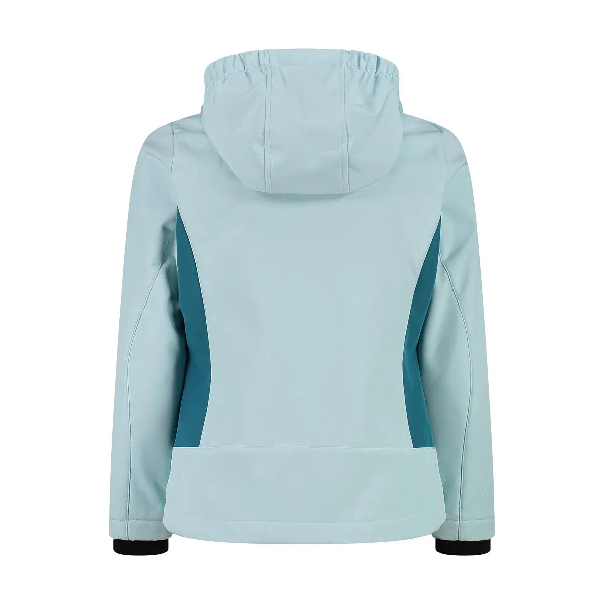 Детская софтшелл-куртка с капюшоном Fix Hood Cmp, Turkis Silber — фото 2